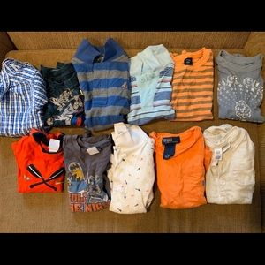 Boys clothing 24M / 2T . Short sleeve Shirts EUC.